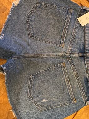 Abercrombie and Fitch “mom” Denim Shorts - Blue